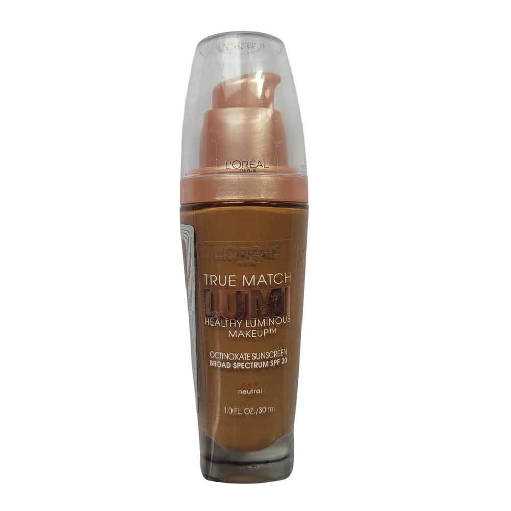 L'Oreal True Match Lumi Luminous Foundation Neutral 1.0oz ‎ N 7.-8
